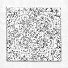 Mandala 163 - Coloring page - MANDALA coloring pages - Mandalas for EXPERTS