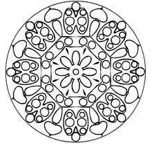 Mandala 125 - Coloring page - MANDALA coloring pages - Mandalas for ADVANCED