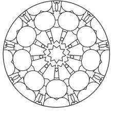 Mandala 137 - Coloring page - MANDALA coloring pages - Mandalas for ADVANCED