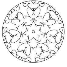 Mandala 139 - Coloring page - MANDALA coloring pages - Mandalas for ADVANCED