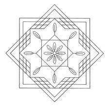 Mandala 141 - Coloring page - MANDALA coloring pages - Mandalas for ADVANCED