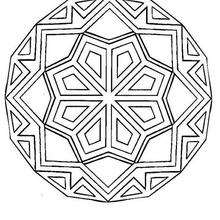 Mandala 147 - Coloring page - MANDALA coloring pages - Mandalas for ADVANCED