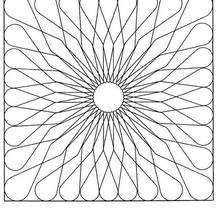 Mandala 155 - Coloring page - MANDALA coloring pages - Mandalas for ADVANCED