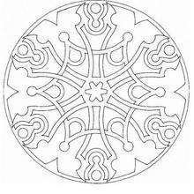 Mandala 168 - Coloring page - MANDALA coloring pages - Mandalas for ADVANCED