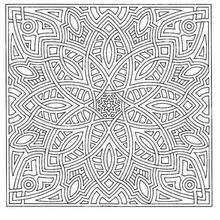 Mandala 170 - Coloring page - MANDALA coloring pages - Mandalas for EXPERTS