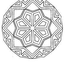 Mandala  26 - Coloring page - MANDALA coloring pages - Mandalas for ADVANCED
