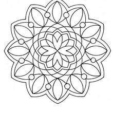 Mandala  27 - Coloring page - MANDALA coloring pages - Mandalas for ADVANCED