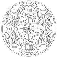 Mandala  31 - Coloring page - MANDALA coloring pages - Mandalas for ADVANCED