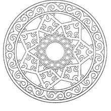 Mandala  33 - Coloring page - MANDALA coloring pages - Mandalas for EXPERTS