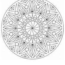 Mandala  43 - Coloring page - MANDALA coloring pages - Mandalas for EXPERTS
