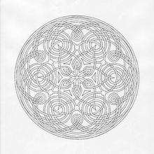 Mandala 175 - Coloring page - MANDALA coloring pages - Mandalas for EXPERTS
