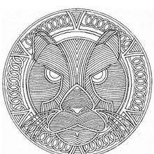 Mandala  55 - Coloring page - MANDALA coloring pages - Mandalas for EXPERTS