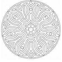 Mandala  58 - Coloring page - MANDALA coloring pages - Mandalas for ADVANCED