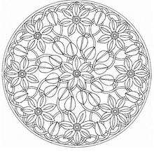 Mandala  67 - Coloring page - MANDALA coloring pages - Mandalas for EXPERTS