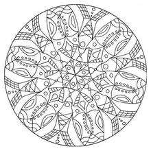 Mandala  17B worksheet