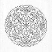 Mandala  95 - Coloring page - MANDALA coloring pages - Mandalas for EXPERTS
