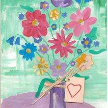 Beautiful flowers for my Mom - Drawing for kids - HOLIDAY illustrations - MOTHER'S DAY illustrations