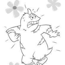 Monster - Coloring page - DISNEY coloring pages - Monsters, Inc. coloring pages