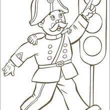 Mr. Plod coloring page