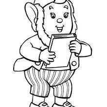 Noddy  3 - Coloring page - CHARACTERS coloring pages - CARTOON CHARACTERS Coloring Pages - NODDY coloring pages