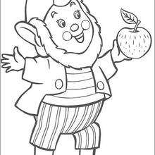 Noddy 41 - Coloring page - CHARACTERS coloring pages - CARTOON CHARACTERS Coloring Pages - NODDY coloring pages