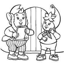 Noddy  5 - Coloring page - CHARACTERS coloring pages - CARTOON CHARACTERS Coloring Pages - NODDY coloring pages