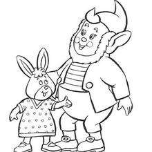 Noddy  8 - Coloring page - CHARACTERS coloring pages - CARTOON CHARACTERS Coloring Pages - NODDY coloring pages