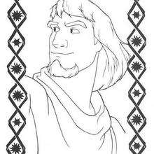Phoebus 1 - Coloring page - DISNEY coloring pages - The Hunchback of Notre Dame coloring book pages
