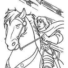 Phoebus 2 - Coloring page - DISNEY coloring pages - The Hunchback of Notre Dame coloring book pages