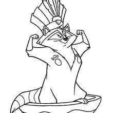 Pocahontas  2 - Coloring page - DISNEY coloring pages - Pocahontas coloring pages