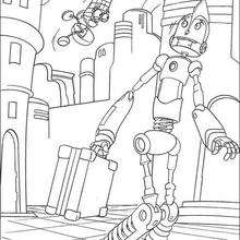 Rodney in the robot corporation coloring page