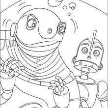 Bigweld and Rodney coloring page