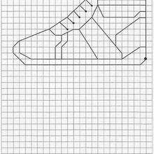 Shoe - Drawing for kids - HOW TO DRAW lessons - PATTERN of drawings