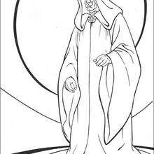 The Sith Lord - Coloring page - MOVIE coloring pages - STAR WARS coloring pages - EMPEROR coloring pages