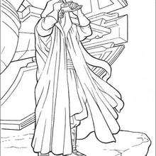 Darth Maul the Sith - Coloring page - MOVIE coloring pages - STAR WARS coloring pages - DARTH MAUL coloring pages
