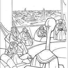 Jedi knights - Coloring page - MOVIE coloring pages - STAR WARS coloring pages