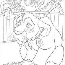 The Wild  1 - Coloring page - DISNEY coloring pages - The Wild coloring book pages