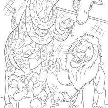 The Wild 12 coloring page