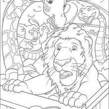 The Wild 14 coloring page