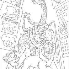 The Wild 16 coloring page