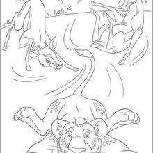 The Wild 17 - Coloring page - DISNEY coloring pages - The Wild coloring book pages