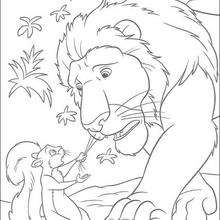 The Wild 26 - Coloring page - DISNEY coloring pages - The Wild coloring book pages