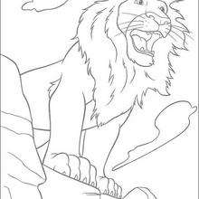 The Wild 29 - Coloring page - DISNEY coloring pages - The Wild coloring book pages
