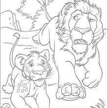 The Wild 37 - Coloring page - DISNEY coloring pages - The Wild coloring book pages
