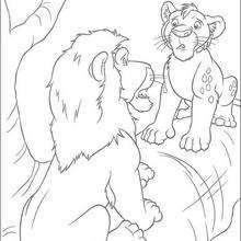 The Wild 38 - Coloring page - DISNEY coloring pages - The Wild coloring book pages