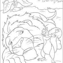 The Wild 42 - Coloring page - DISNEY coloring pages - The Wild coloring book pages
