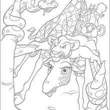 The Wild 49 - Coloring page - DISNEY coloring pages - The Wild coloring book pages