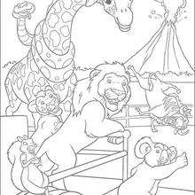The Wild 53 coloring page