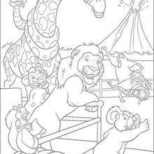 The Wild 54 - Coloring page - DISNEY coloring pages - The Wild coloring book pages