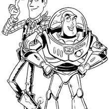 Toy Story 28 - Coloring page - DISNEY coloring pages - Toy Story coloring book pages